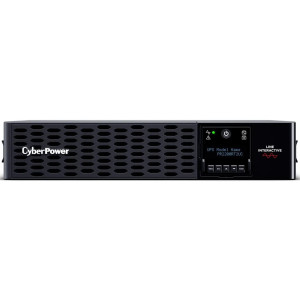 CyberPower PR2200RT2UC Rack/Tower UPS, UL Rated, Rotatable LCD panel, 8× NEMA 5-20R, optional remote management